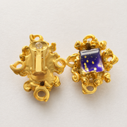 Back view showing the Stud and Clip-On earring style hardware